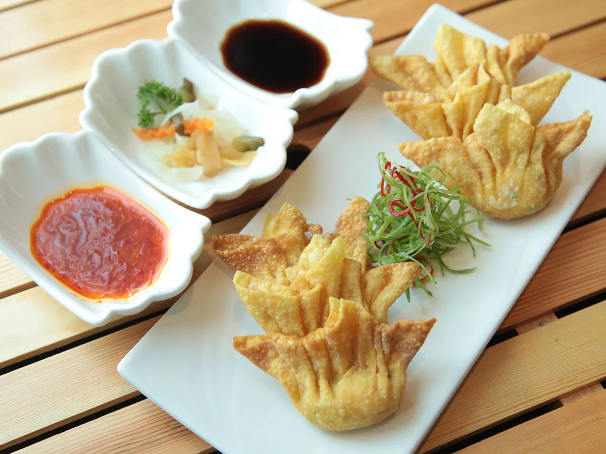 fried wonton at Yummy Cuisine，a Chinese Restaurant in Florence